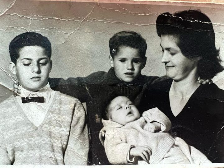Tio Yaiza Díaz con su familia